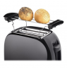 Tristar Toaster | BR-1025 | Number of slots 2 | Housing material Plastic | Black