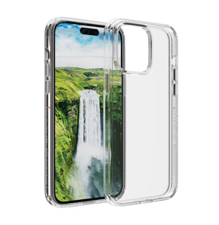 Apple iPhone 15 Pro Max Iceland Ultra D3O Clear Case by Dbramante1928 Transparent