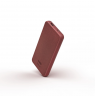 Hama 00201657 Fabric 10 Power Pack 10000 mAh, Chili Red