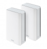 Asus | Tri-band WiFi 7 Smart AiMesh Router | ZenWiFi BT10 (2pk) | 802.11be | 18000 Mbit
