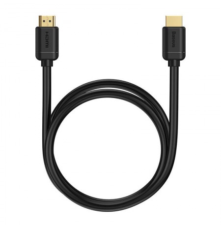 Baseus High Definition Series HDMI 2.0 cable, 4K 60Hz, 0.75m (black)