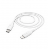 Hama 00183295 Charging/Data Cable, USB Type-C to Lightning 1m, White