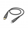 Hama 00183308 Fast Charging/Data Cable, USB-C - Lightning 1.5m Black