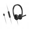 Lenovo Headset | USB-A Stereo Gen 2 | Built-in microphone | Wired | Black