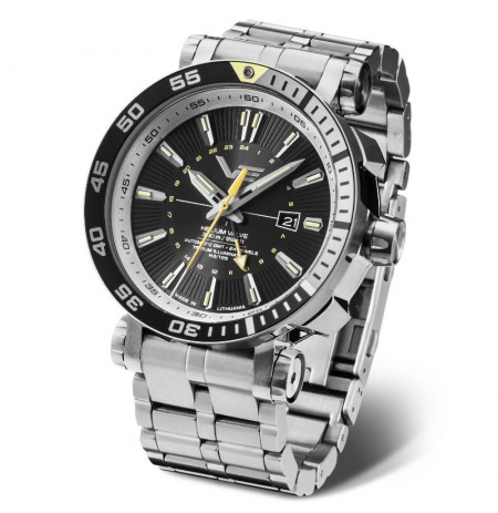Vostok Europe Energia Rocket GMT NH34-575A718BR