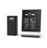Hama 00186417 Weather Station Black Line black