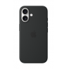 Apple iPhone 16 Silicone Case with MagSafe Black