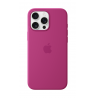 Apple iPhone 16 Pro Max Silicone Case with MagSafe Fuchsia