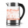 Eta Crystela Digi II electric kettle 1.7 L 2200 W Stainless steel, Transparent