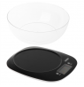 Adler Kitchen Scale with a bowl | MS 3179b | Graduation 1 g | Display type LCD | Black