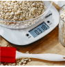 Adler Kitchen Scale with a bowl | MS 3179w | Graduation 1 g | Display type LCD | White