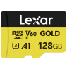 LEXAR MICROSD GOLD UHS-II, R280/W100 C10/A1/U3 (V60) 128GB