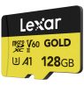 LEXAR MICROSD GOLD UHS-II, R280/W100 C10/A1/U3 (V60) 128GB