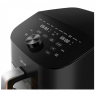 Midea Two Zone Airfryer | MAD1100DADK | Power 1850 W | Capacity 4.4/6.4 L | Rapid Air technology | Black