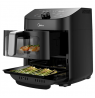 Midea Two Zone Airfryer | MAD1100DADK | Power 1850 W | Capacity 4.4/6.4 L | Rapid Air technology | Black
