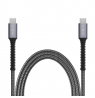 Fixed | Armor Cable USB-C/USB-C, 2 m, 240W | FIXDA-CC2-GR