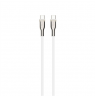 Fixed | Braided Cable USB-C/USB-C, 2m, 100W | FIXDB-CC2-WH