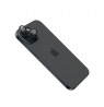 Fixed Camera glass | Apple | iPhone 16/16 Plus | Tempered glass | Black