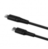 Fixed | Liquid Silicone Cable USB-C/Lightning, 1.2m | FIXDLS-CL12-BK