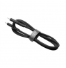 Fixed | Liquid Silicone Cable USB-C/USB-C, 2m, 60W | FIXDLS-CC2-BK