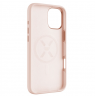 Fixed MagFlow | Back cover | Apple | iPhone 16 Plus | Liquid silicon | Pink