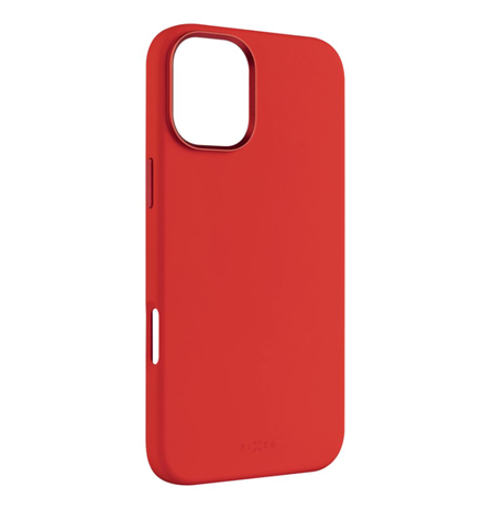 Fixed MagFlow | Back cover | Apple | iPhone 16 Plus | Liquid silicon | Red