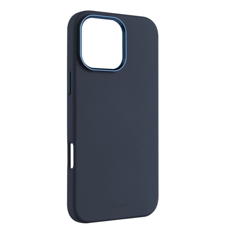 Fixed MagFlow | Back cover | Apple | iPhone 16 Pro Max | Liquid silicon | Blue