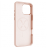 Fixed MagFlow | Back cover | Apple | iPhone 16 Pro Max | Liquid silicon | Pink