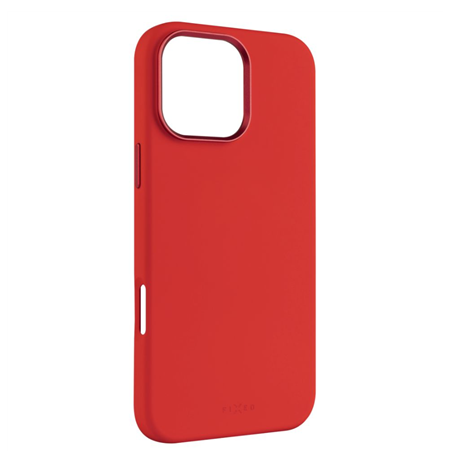 Fixed MagFlow | Back cover | Apple | iPhone 16 Pro Max | Liquid silicon | Red