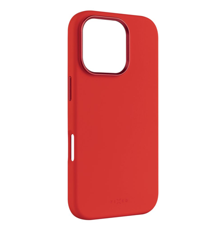 Fixed MagFlow | Back cover | Apple | iPhone 16 Pro | Liquid silicon | Red