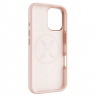 Fixed MagFlow | Back cover | Apple | iPhone 16 | Liquid silicon | Pink