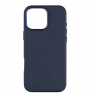 Fixed MagLeather | Back cover | Apple | iPhone 16 Pro Max | Leather | Blue