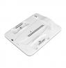 Fixed Multifunctional Station for PlayStation 5 (Slim) with Fans and Charging for two DualSense Controllers | FIXPS5S-MCS-BW