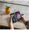 Fixed Opus | Book Case | Apple | iPhone 16 Pro | Leather | Black