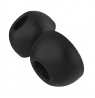 Fixed Plugs Pro, 2 sets, size S | Plugs | Apple | Airpods Pro/Pro 2 | Foam | Black