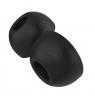 Fixed Plugs Pro, 2 sets, size XS | Plugs | Apple | Airpods Pro/Pro 2 | Foam | Black