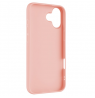 Fixed Story | Back cover | Apple | iPhone 16 Plus | Rubberized | Pink