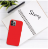 Fixed Story | Back cover | Apple | iPhone 16 Plus | Rubberized | Red