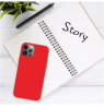 Fixed Story | Back cover | Apple | iPhone 16 Pro | Rubberized | Red