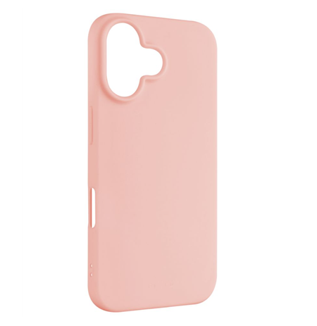 Fixed Story | Back cover | Apple | iPhone 16 | Rubberized | Pink
