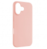 Fixed Story | Back cover | Apple | iPhone 16 | Rubberized | Pink