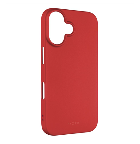 Fixed Story | Back cover | Apple | iPhone 16 | Rubberized | Red