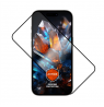 Fixed Armor | Full Cover with Anti-dust Applicator and AR Layer | Apple | iPhone 16 Pro Max | Ultra Durable Tempered Glass | Bla
