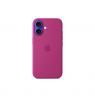 Apple Case with MagSafe | Apple | iPhone 16 | Silicone | Fuchsia
