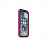 Apple iPhone 16 Silicone Case with MagSafe - Fuchsia | Apple