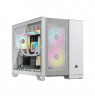 Corsair Dual Chamber PC Case | 2500D AIRFLOW | White | Mid Tower | Power supply included No | Micro-ATX