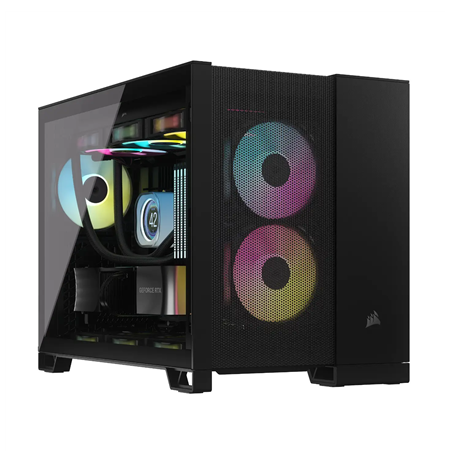 Corsair Dual Chamber PC Case | 2500D AIRFLOW | Black | Mid Tower | Power supply included No | ATX