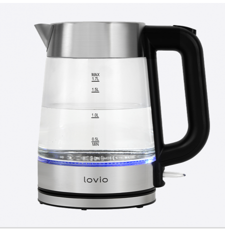 Lovio LVGEK001 Glass Electric Kettle