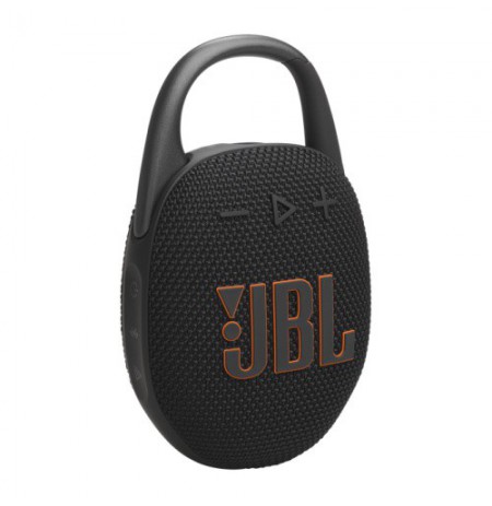 JBL Clip 5 Nešiojama garso kolonėlė, Bluetooth, Juoda