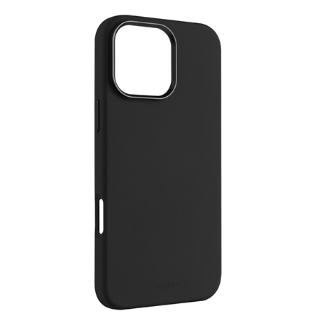 Fixed | MagFlow | Back Cover | Apple | iPhone 16 Pro Max | Silicone | Black